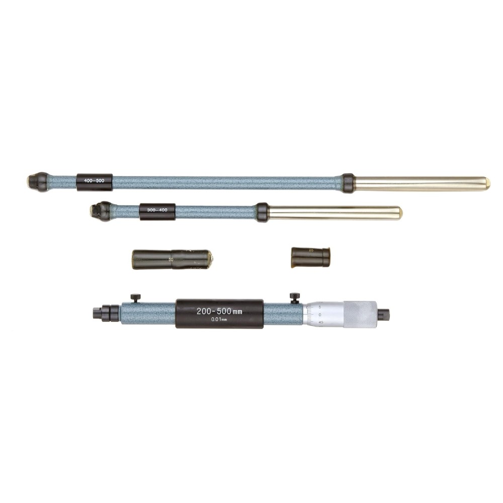 ไมโครมิเตอร์วัดใน MITUTOYO Inside Micrometers Interchangeable Rod Type  Series 141  141 117 ขนาด 200 500มิล