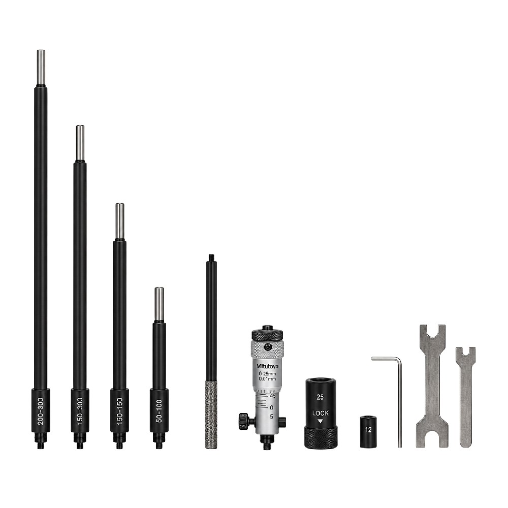 ไมโครมิเตอร์วัดใน MITUTOYO Inside Micrometers Interchangeable Rod Type  Series 141  141 212 ขนาด 50 300มิล  คาร์ไบด์ 