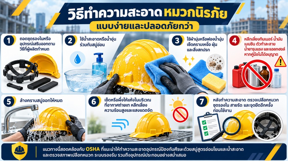 แอลกอฮอล์ สามารถล้าง หมวกนิรภัย ได้จริงไหม แอลกอฮอล์ สามารถล้าง หมวกนิรภัย ได้จริงไหม
