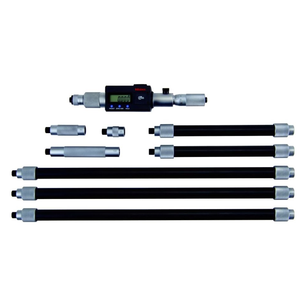 ดิจิตอลไมโครมิเตอร์วัดใน MITUTOYO Digital Tubular Inside Micrometers Extension Pipe Type  Series 339  339 302 ขนาด 200 1500มิล