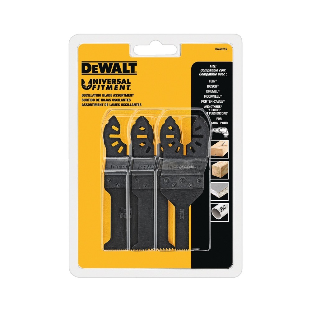 ชุดใบมัลติทูล DWA4203 DWA4206 DWA4208 DEWALT DWA4215
