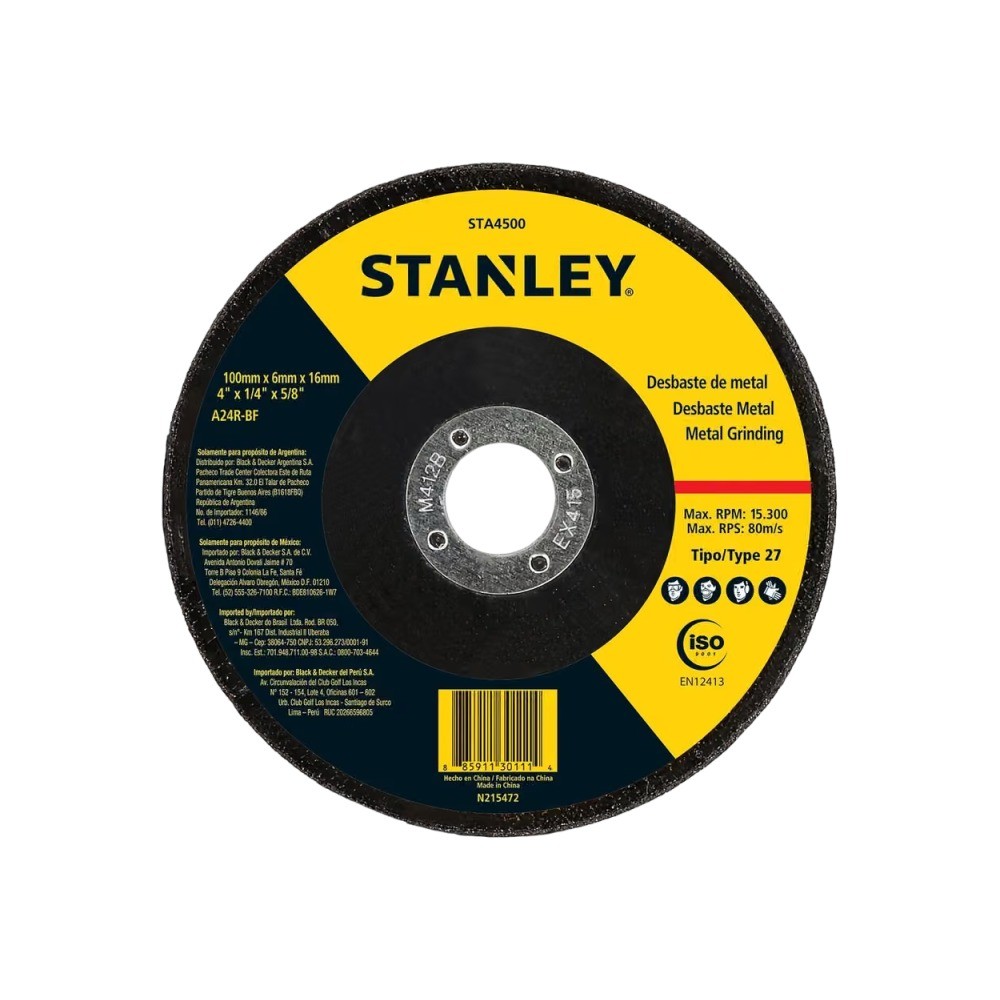 ใบเจียร STANLEY STA4500 4นิ้ว