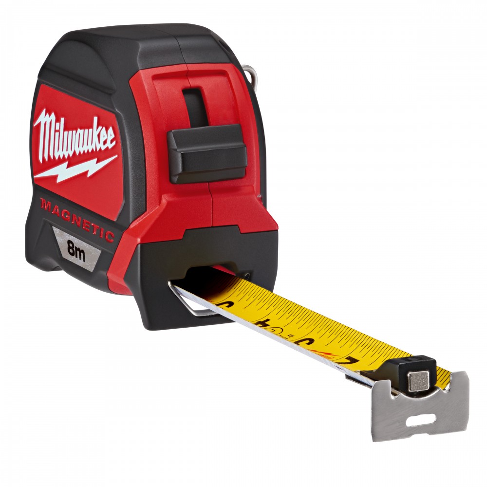 ตลับเมตร MILWAUKEE 8m/26ft Premium Tape Measure ลดราคา iToolmart