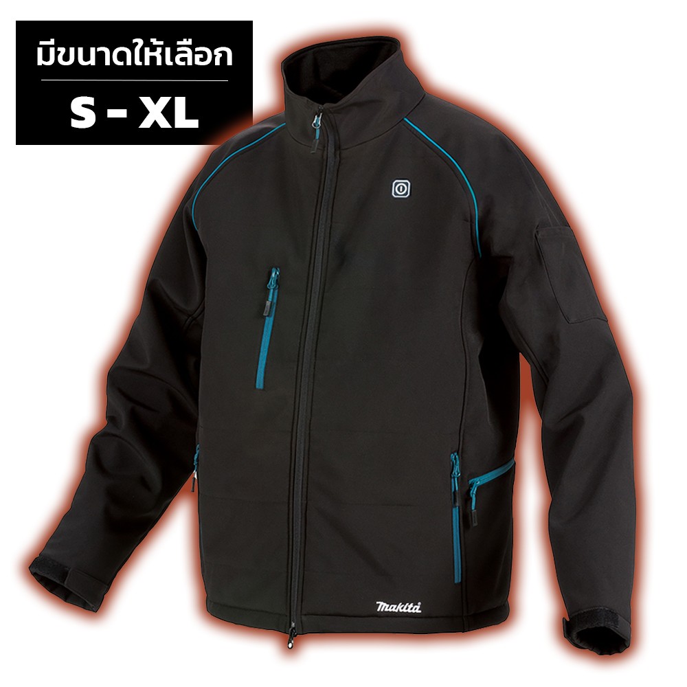 เสื้อทำความร้อน ไร้สาย MAKITA CJ105DZ 12V. (มีขนาดให้เลือก ไซส์ S, M, L ...