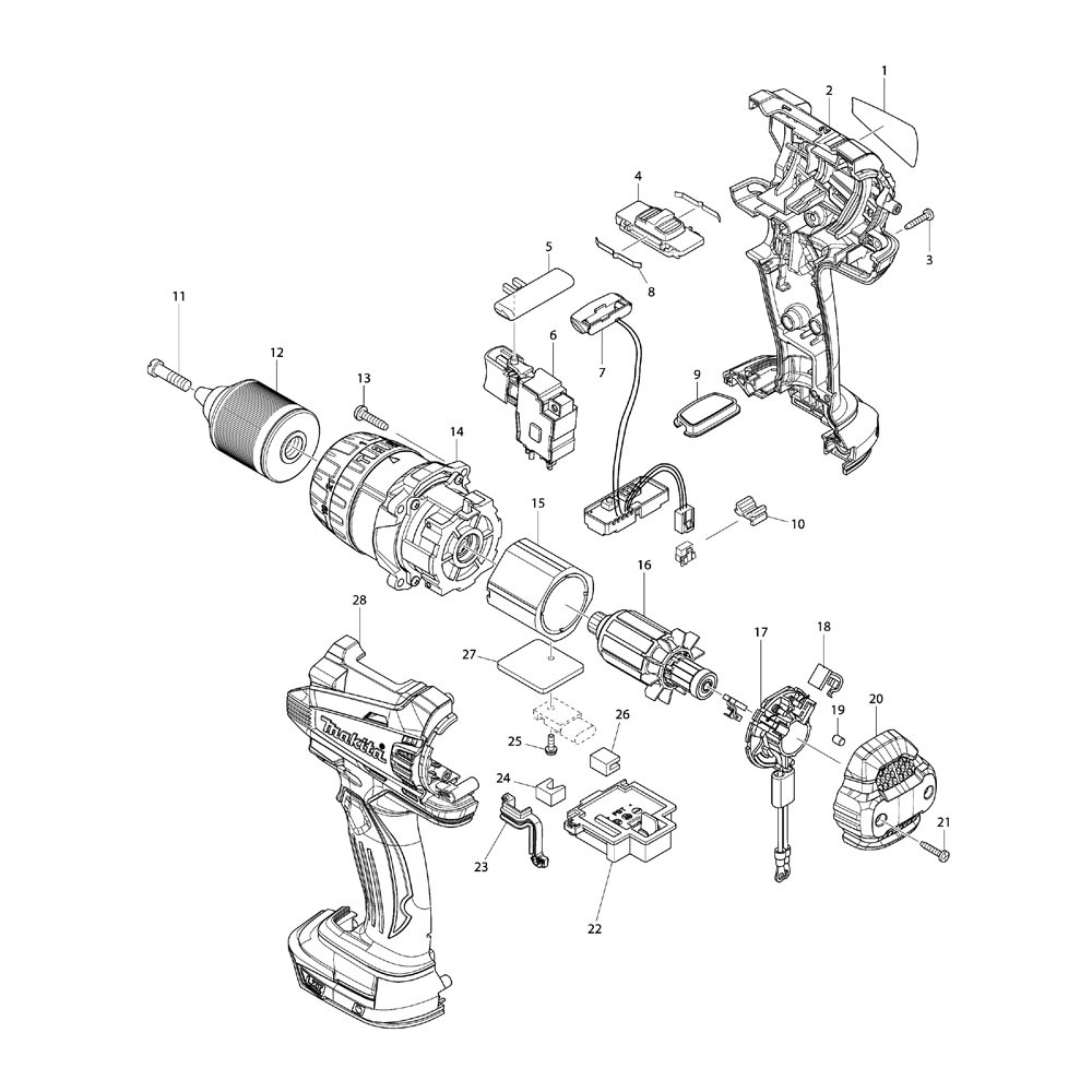 ลีฟสปริง MAKITA DHP458Z ลดราคา | iToolmart