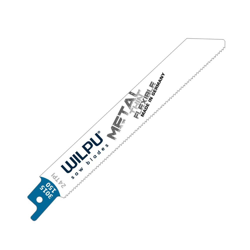 ใบเลื่อยชักตัดเหล็ก WILPU 3015/150 Reciprocating Saw Blade Metal ชุด 2