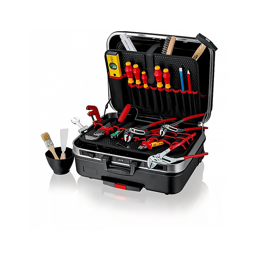 ชุดเครื่องมือช่าง งานท่อ KNIPEX 00 21 06 HK S Tool Case BIG Basic Move