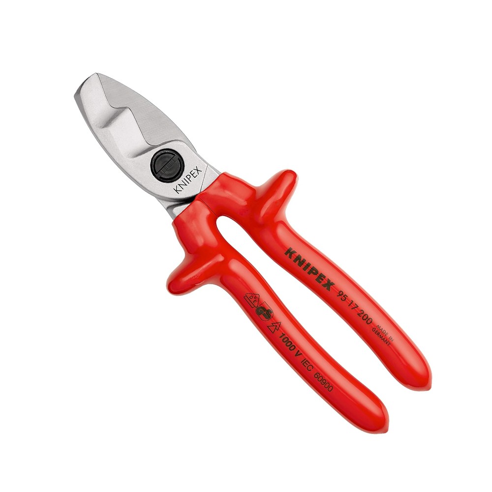 Knipex Insulated Tools Knipex VDE-Tested Cable Shears - 7.87 Inch ...