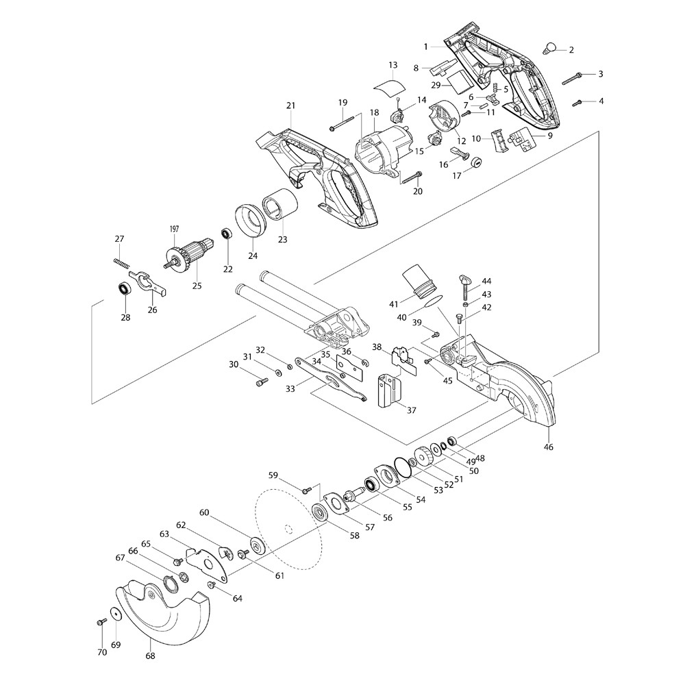 INNER FLANGE 40 MAKITA BLS713 ลดราคา iToolmart