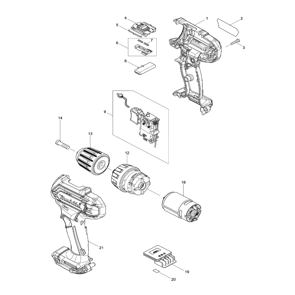 DF333D SERIAL NO. LABEL MAKITA DF333D ลดราคา | iToolmart