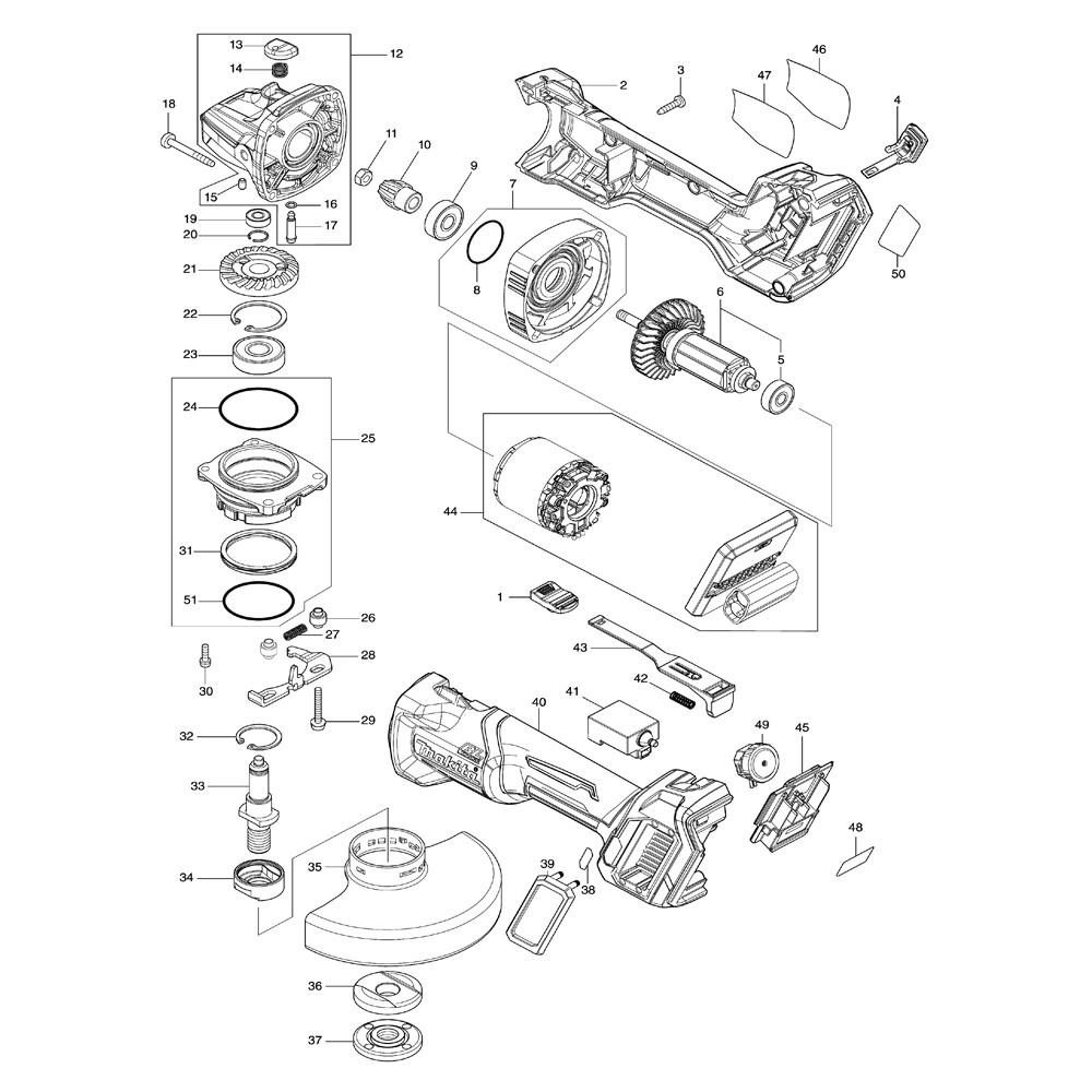 GA023G SERIAL NO. LABEL MAKITA GA023G ลดราคา | iToolmart