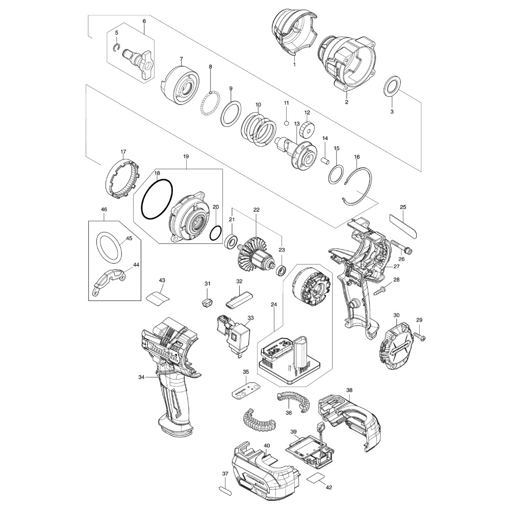 TW007G SERIAL NO. LABEL MAKITA TW007G ลดราคา | iToolmart