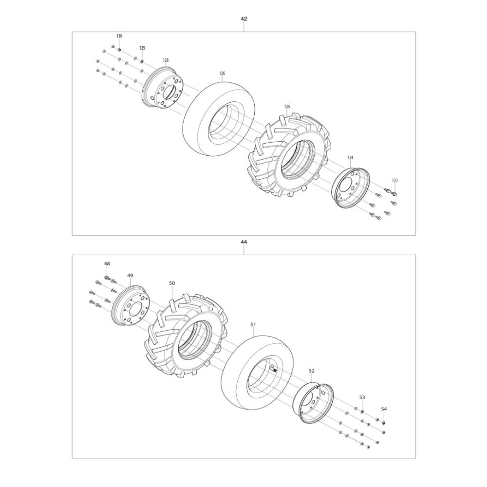 Outer lifter arm L MAKITA DCU601Z