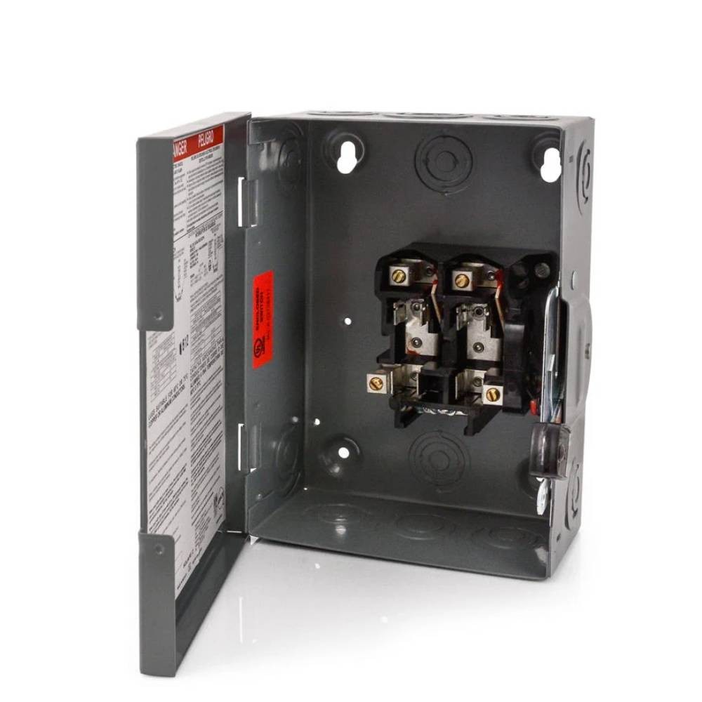 ตู้สแควร์ดี เซฟตี้สวิตช์ SCHNEIDER D221N แบบสามารถติดตั้งฟิวส์ Type 1 ...