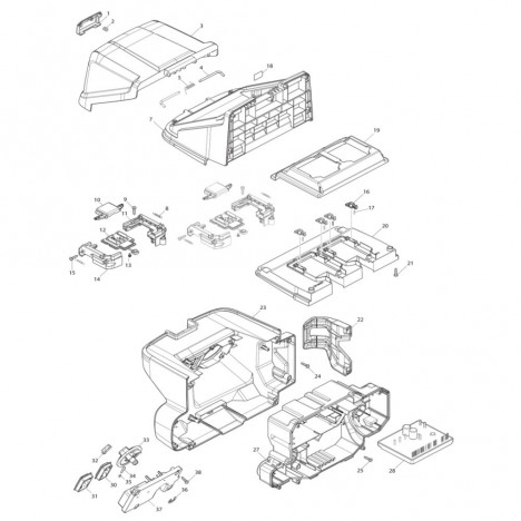 Pipe holder MAKITA HW001G
