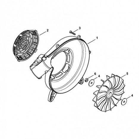 Oil seal DIN3760-12x22x7 STIHL BG50 - 6
