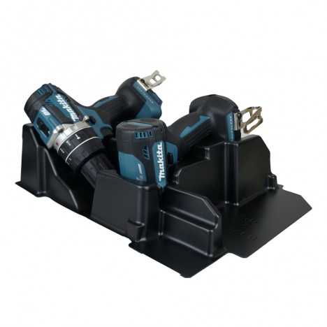 ชุดคอมโบไร้สาย MAKITA DLX2315JZ1 สว่านกระแทก DHP484Z + ไขควงกระแทก DTD171Z 18V. พร้อมกล่อง MAKPAC (ตัวเปล่า) - 2