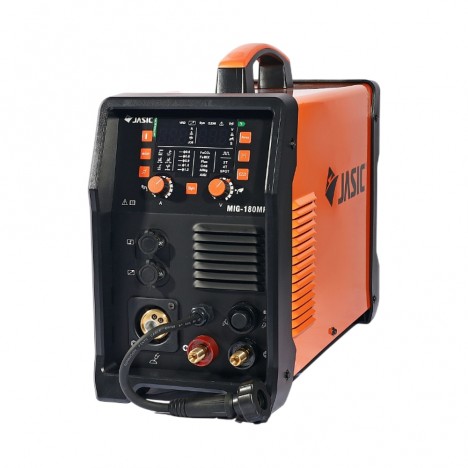 เครื่องเชื่อม 5IN1 JASIC MIG180MP 230V กระแสไฟเชื่อม 20-180 แอมป์