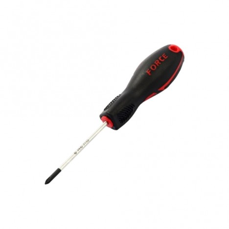 ไขควงปากแฉกก้านกลม FORCE F131-7110B เบอร์ PH0