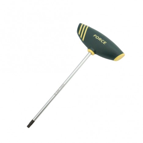 ไขควงด้ามตัวทีหัวหกเหลี่ยม FORCE F131-72404 เบอร์ 4