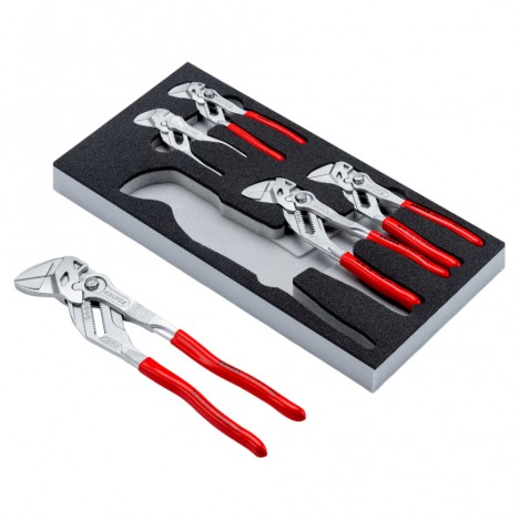 ชุดประแจคีม KNIPEX Pliers Wrench Set 00 20 01 V24 พร้อมถาดโฟม (5 ชิ้น)