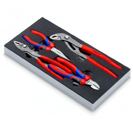 ชุดคีม KNIPEX Basic II 00 20 01 V25 พร้อมถาดโฟม (4 ชิ้น) - 2