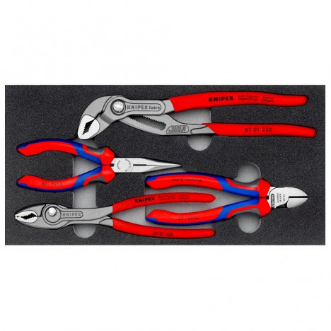 ชุดคีม KNIPEX Basic II 00 20 01 V25 พร้อมถาดโฟม (4 ชิ้น) - 3