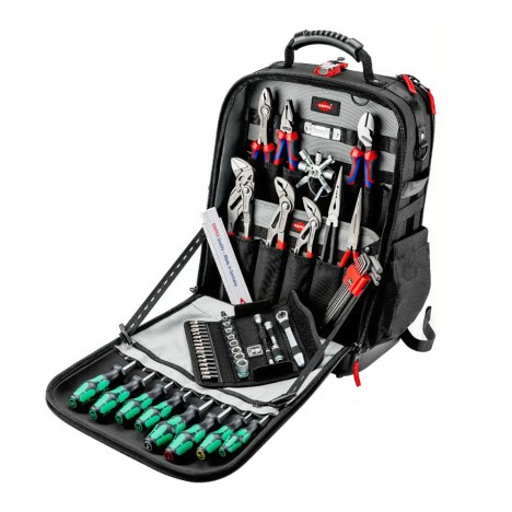 กระเป๋าเป้ Knipex Modular X18 Mechanics Tool Backpack 00 21 50 M (56 ชิ้น) - 2