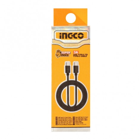 สายชาร์จ USB Type C to C INGCO IUCC02 ขนาด 1 เมตร - 2