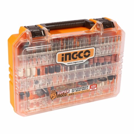 ชุดอุปกรณ์เครื่องเจียรสายอ่อน INGCO AKMG4208 (420 ชิ้น) - 3