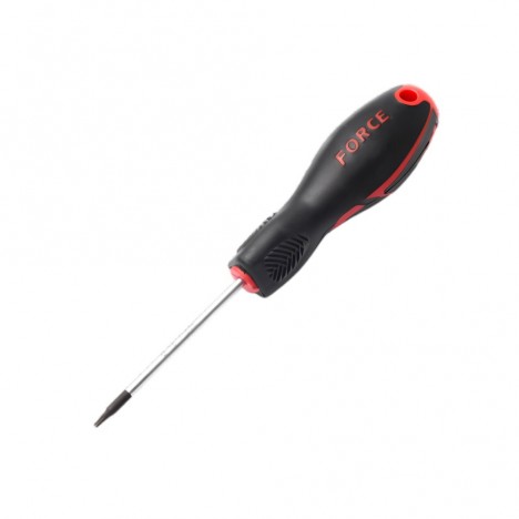 ไขควงหัวจีบด้ามหุ้มยาง FORCE F131-71606B เบอร์ T6