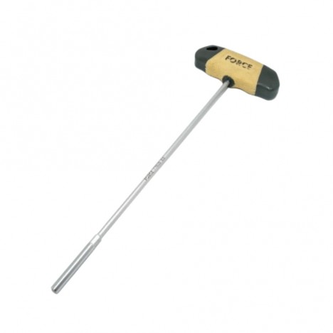 ประแจขันด้ามตัวทีหัวจีบ FORCE F131-77606 เบอร์ E6
