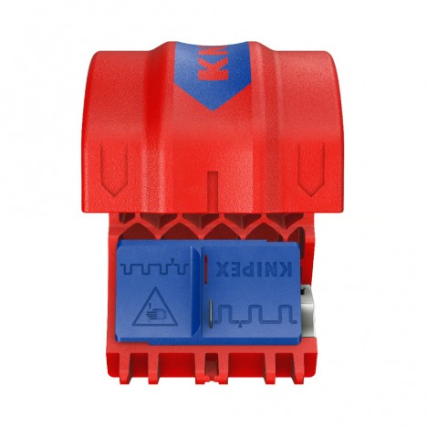 คัตเตอร์ตัดท่อ KNIPEX BiX® 90 22 10 V01 ยาว 72 มม. พร้อมเพลตเสริมสำหรับตัดท่อลูกฟูก - 2